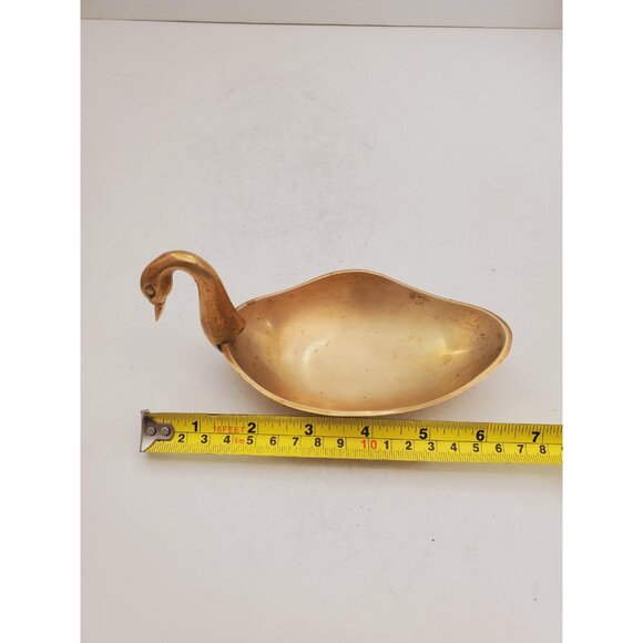 Vintage / BRASS SOAP DISH / Solid Brass Soap Holder Soap Dispenser Vinta… - Picture 8 of 10